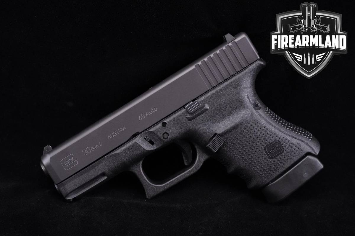 Glock 30 Gen4 45 ACP 3.78" G30 Gen 4 +3 MAGS & ORIG CASE