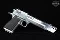 Magnum Research Desert Eagle Mark XIX Integral Muzzle Brake .50 AE Brushed Chrome in Excellent Condition Image 3