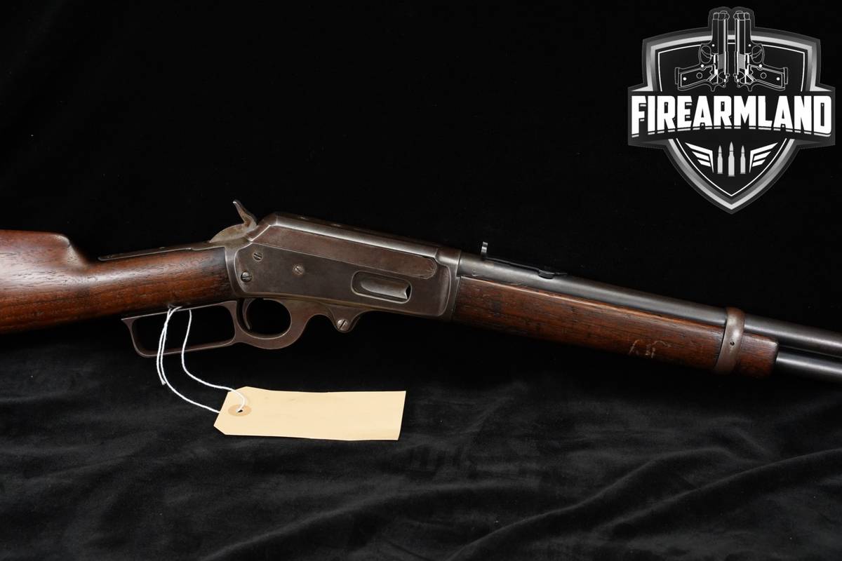 RARE VINTAGE 1906 Marlin Model 1893 Saddle Ring Carbine 38-55 Win 20" Blued