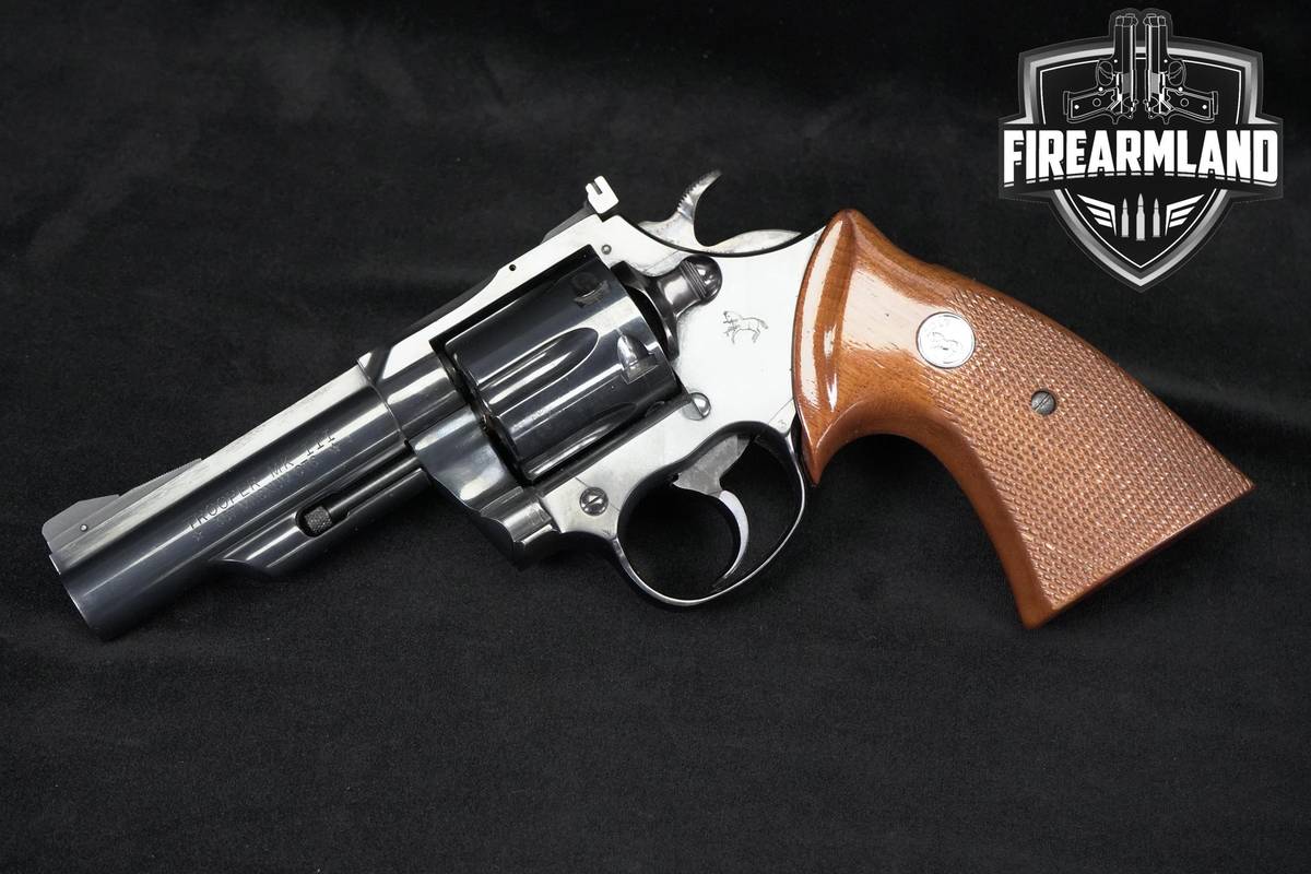 Colt Trooper MK III 357-Magnum 4" Blued DA/SA MK3 MKIII Mark-3