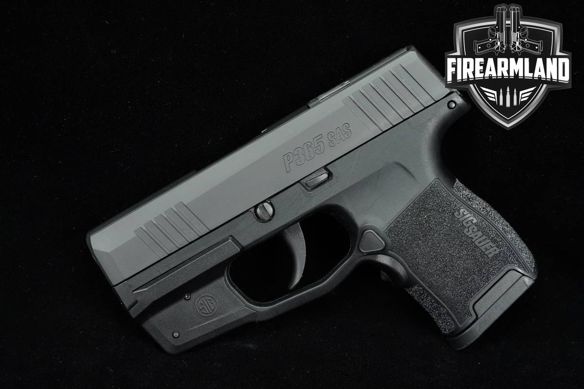Sig Sauer P365 SAS 9mm 3.1" P-365 +2 MAGS & ORIG CASE