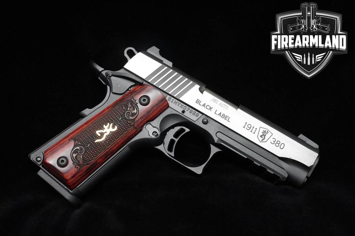 Browning Model 1911 380 Black Label Medallion Pro Compact 380 ACP 3.6" 1911