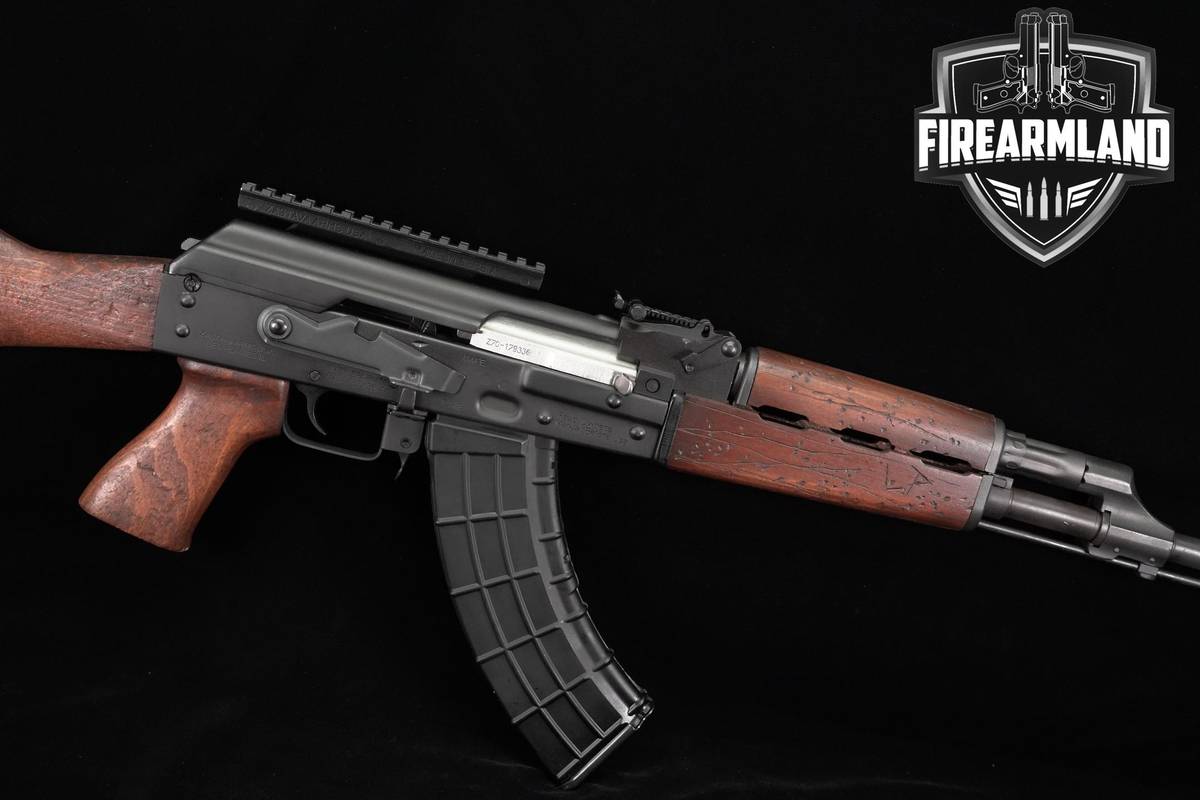 Zastava Arms ZPAPM70 7.62x39 AK-47 AK47 16.3" Black & Wood Rifle +2 MAGS