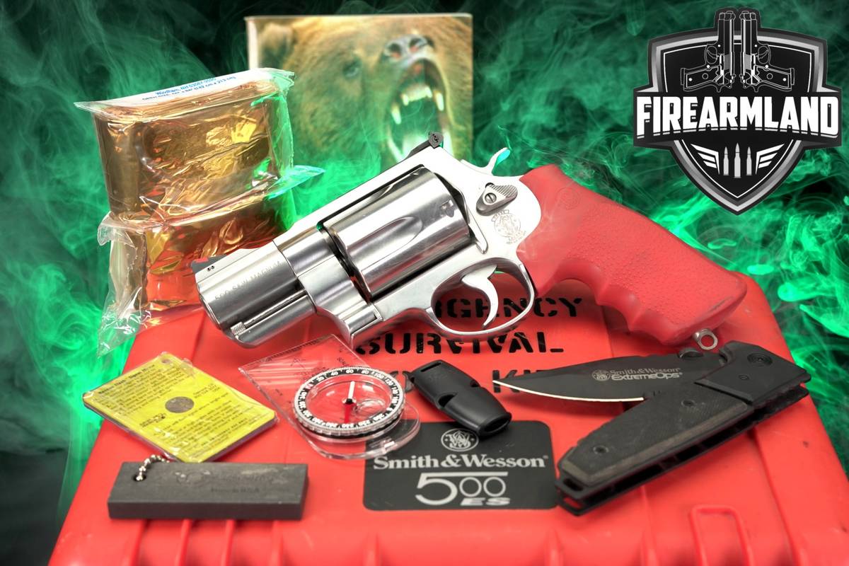 RARE Smith & Wesson Model 500 ES Emergency Survival Kit S&W 500S&W Magnum