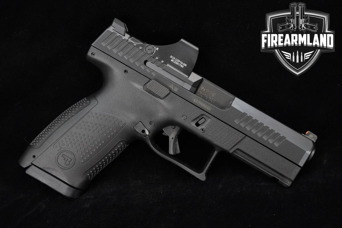 CZ P-10 C OR SCS TALO Package 9mm 4.02" +3 MAGS, ORIG CASE & OPTIC