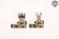 Troy Industries 45 Degree Offset Battle Sight FDE Front and Rear HK Style in Very Good Condition Image 2