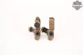 Troy Industries 45 Degree Offset Battle Sight FDE Front and Rear HK Style in Very Good Condition Image 3