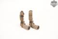 Troy Industries 45 Degree Offset Battle Sight FDE Front and Rear HK Style in Very Good Condition Image 4