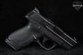 Smith & Wesson (S&W) M&P9 Shield First Generation; California Compliant; Loaded Chamber Indicator; Manual Thumb Safety; Magazine Disconnect Safety 9mm Luger (9x19 Para) Black in Very Good Condition Image 3