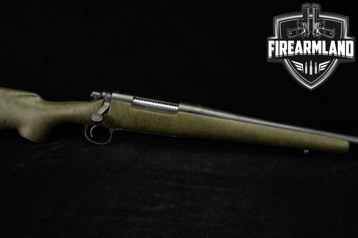 Remington Model 700 Custom Shop 7mm Mauser 24" Gray & Olive Green M700