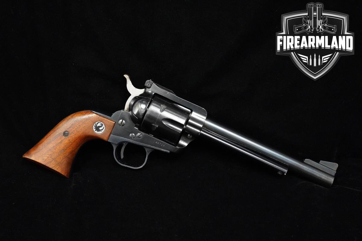 1963 Ruger Blackhawk 357 Magnum 6.5" Blued Ruger  Three Screw Fame