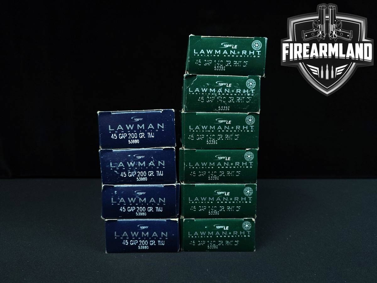 500 RDS! 45 GAP Ammo 45GAP
