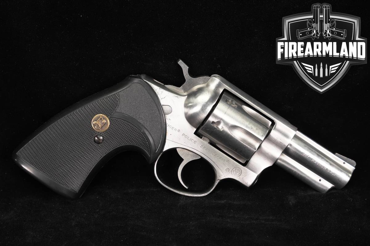 Ruger Police Service-Six 357 Magnum 2.75" Brushed Stainless 6 DA/SA