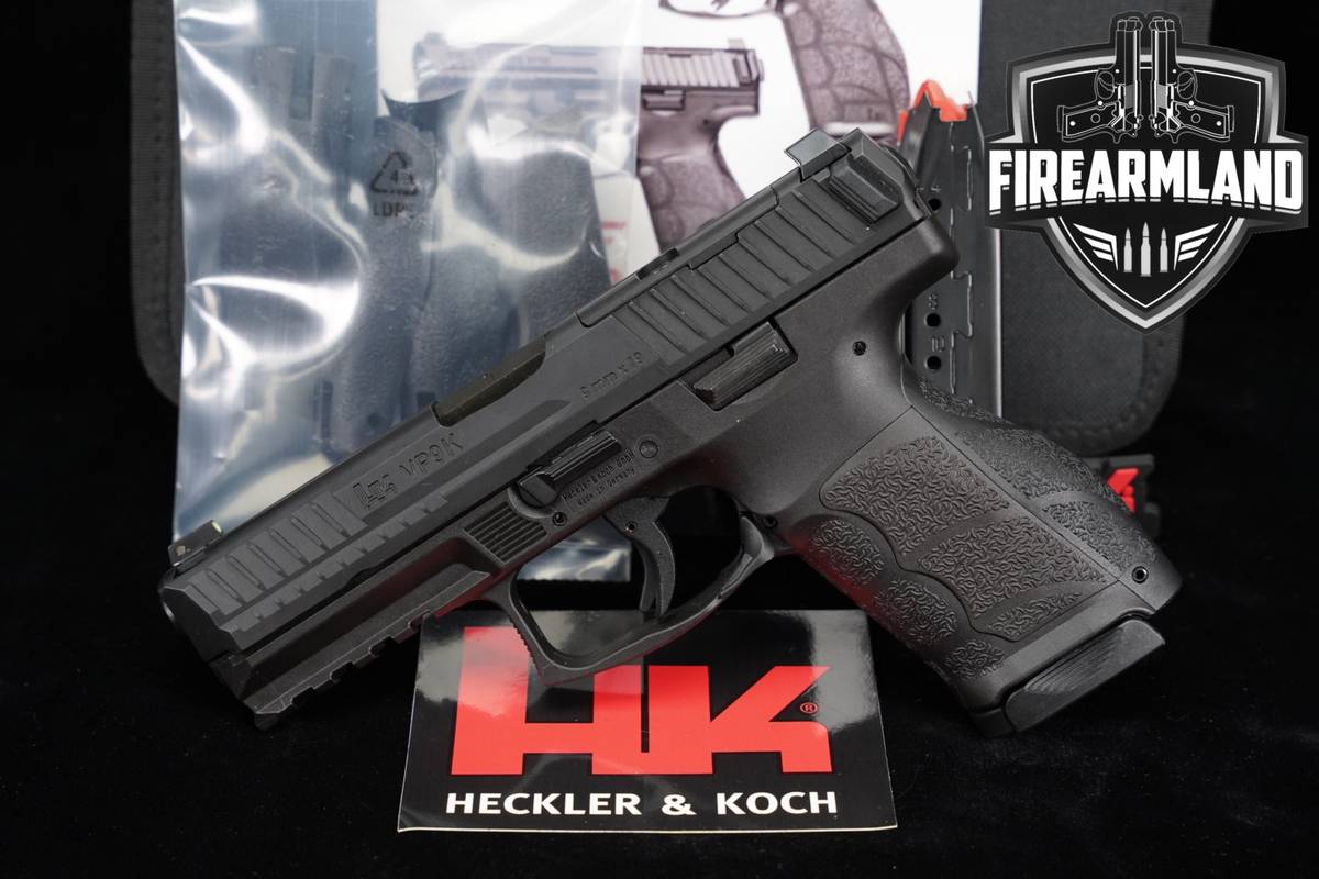 Heckler & Koch H&K H-K VP9K A1 Series OR 4" VP 9 Pistol +2MAGS & ORIG CASE
