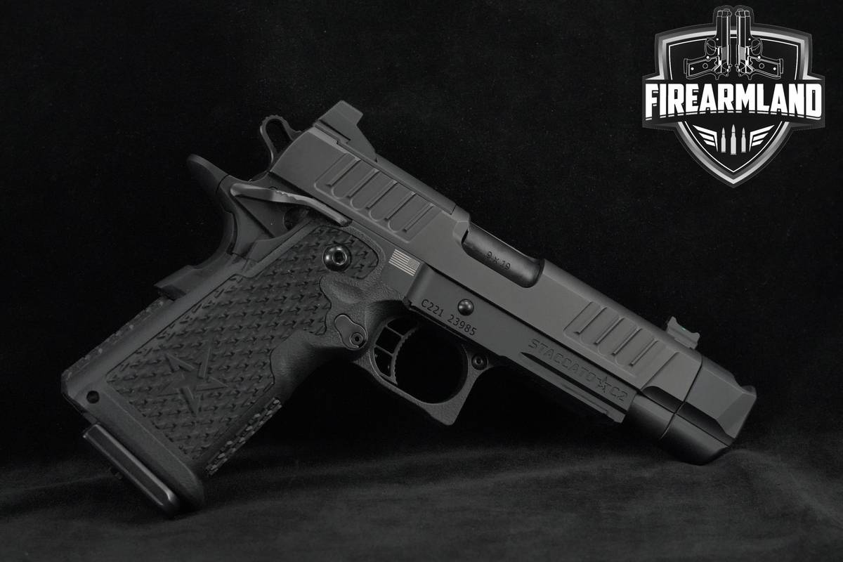Staccato (STI) Model C2 9mm 4" Black DLC Staccato C2 1911-2011 +3 MAGS