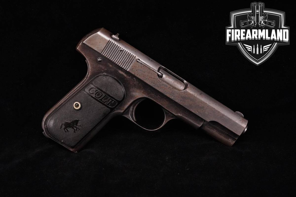 VINTAGE 1920 Colt Model 1908 Pocket Hammerless Type III 380 ACP +2 MAGS