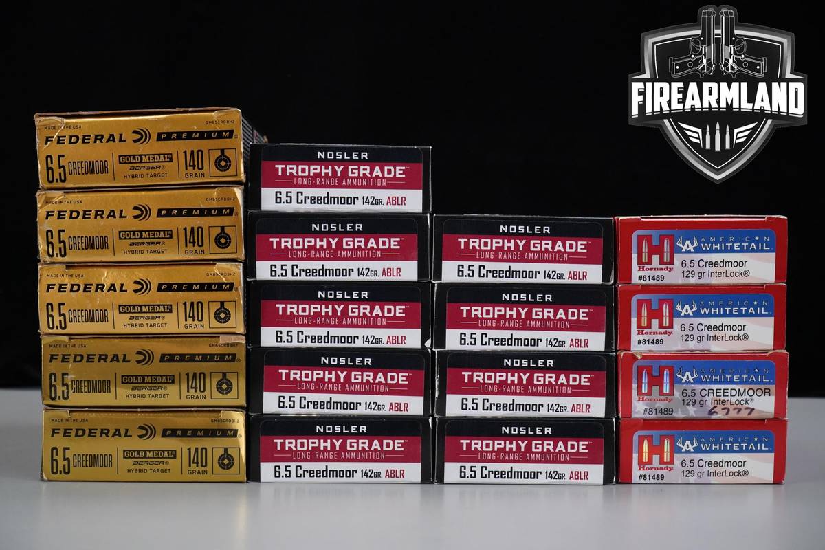 360 RDS! 6.5 Creedmoor Ammo 6.5CM
