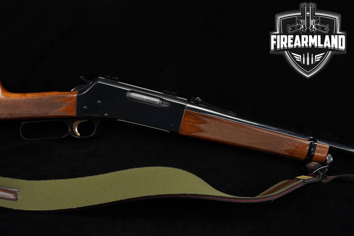 1982 Browning BLR Model-81 243 Win 20" Polished Blue & Walnut