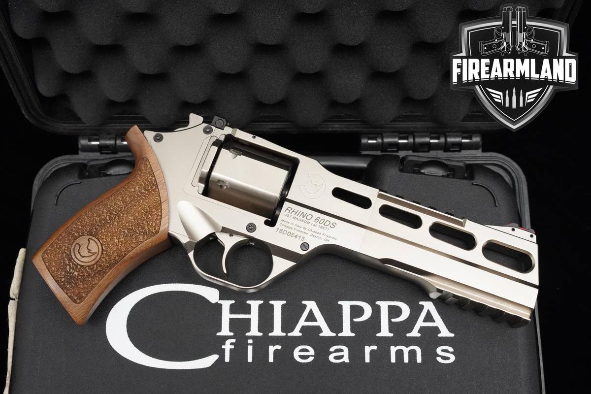 Chiappa Firearms Rhino 60DS SAR 357 Magnum Rhino VENT RIB 60-DS +ORIG CASE
