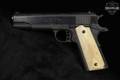 Rock Island Armory (RIA) M1911-A1 FS Hybrid/parts-assembled; Colt MK IV Series 80 Government Model slide .45 ACP Two-Tone Blued & Parkerized in Fair Condition Image 2