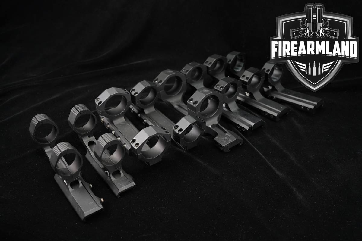 EIGHT One-Piece Scope Mount Lot 8 Pack Mounts Vortex Leupold Aero