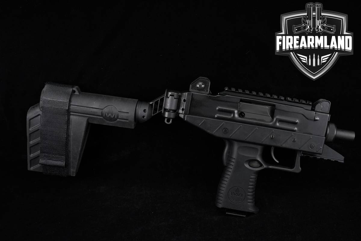 Israel Weapon Industries UZI Pro Pistol W/Brace 9mm 4.5" Tactical +2 MAGS