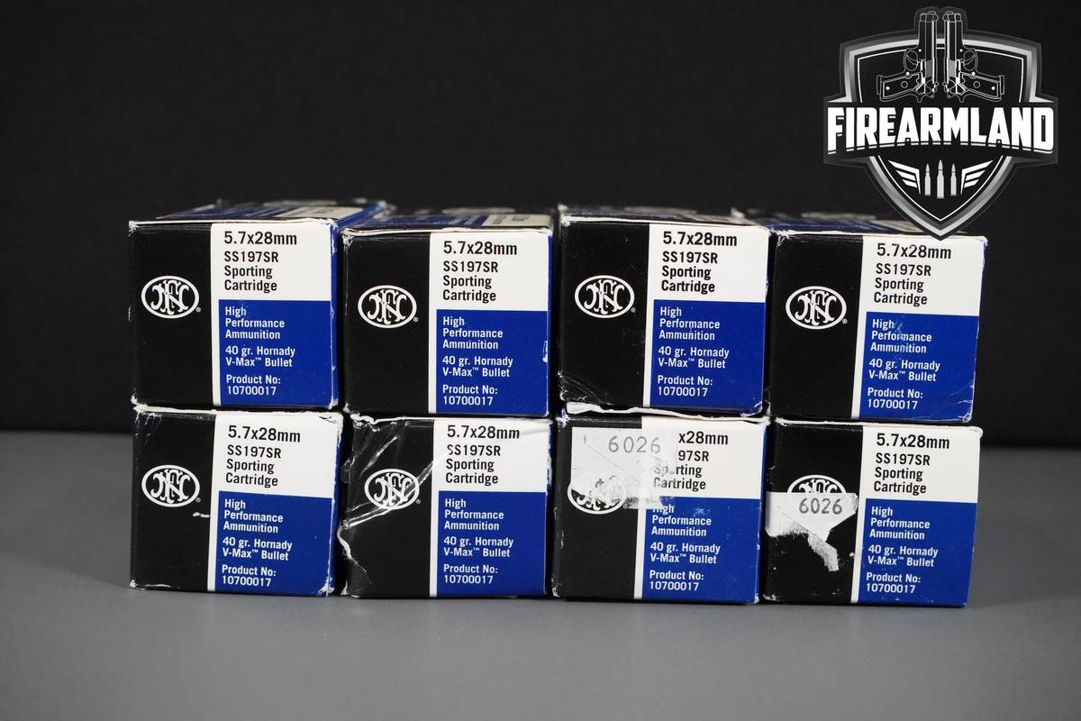 5.7x28mm Ammo 5.7x28mm Ammunition 400 ROUNDS