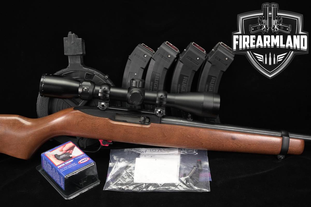 1990 Ruger 10/22 Binary Trigger 22LR 18.6" Blued 1022 +6 MAGS