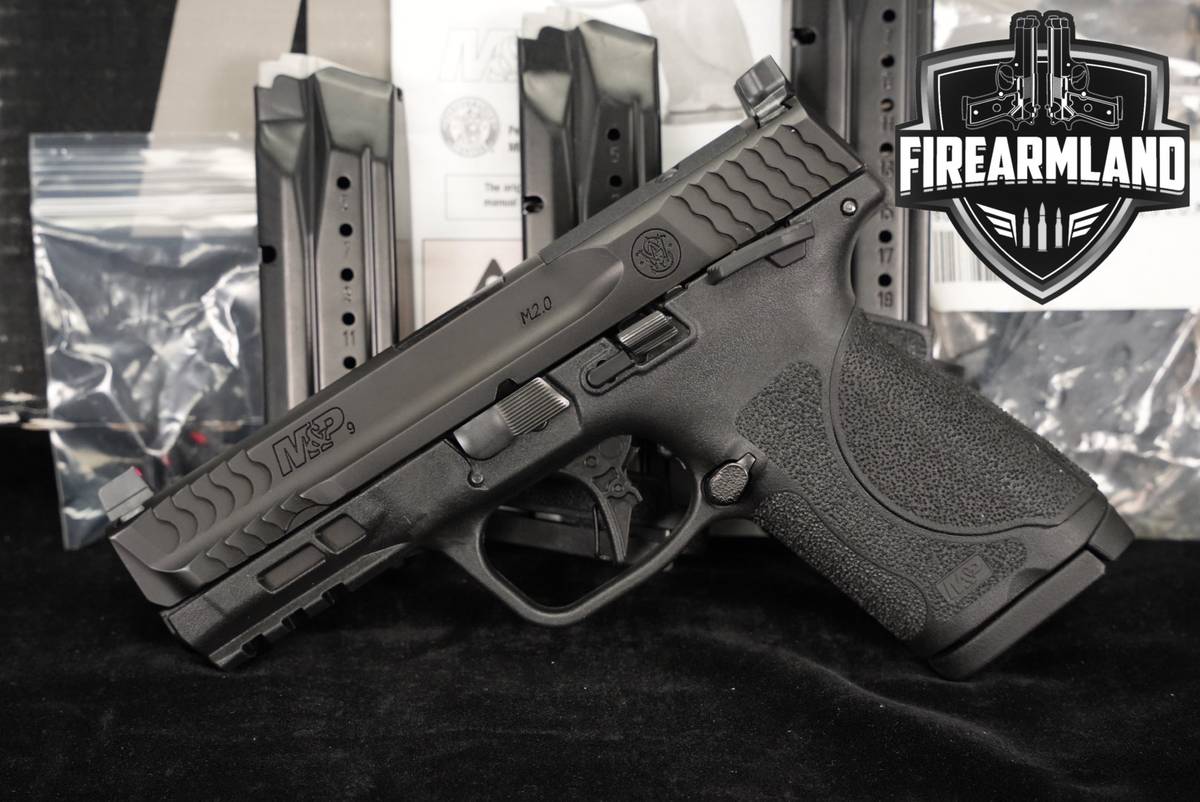 Smith & Wesson M&P9 M2.0 Compact NTS S&W 9mm Optics Ready +4 MAGS, ORIG BOX