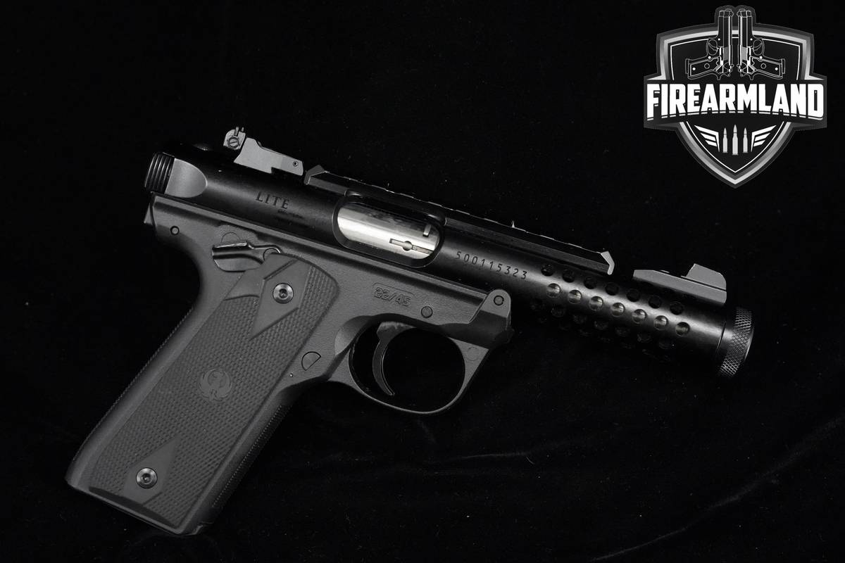 Ruger Mark IV Lite 22/45 22LR Blued Ruger Mk-4 MkIV +2 MAGS