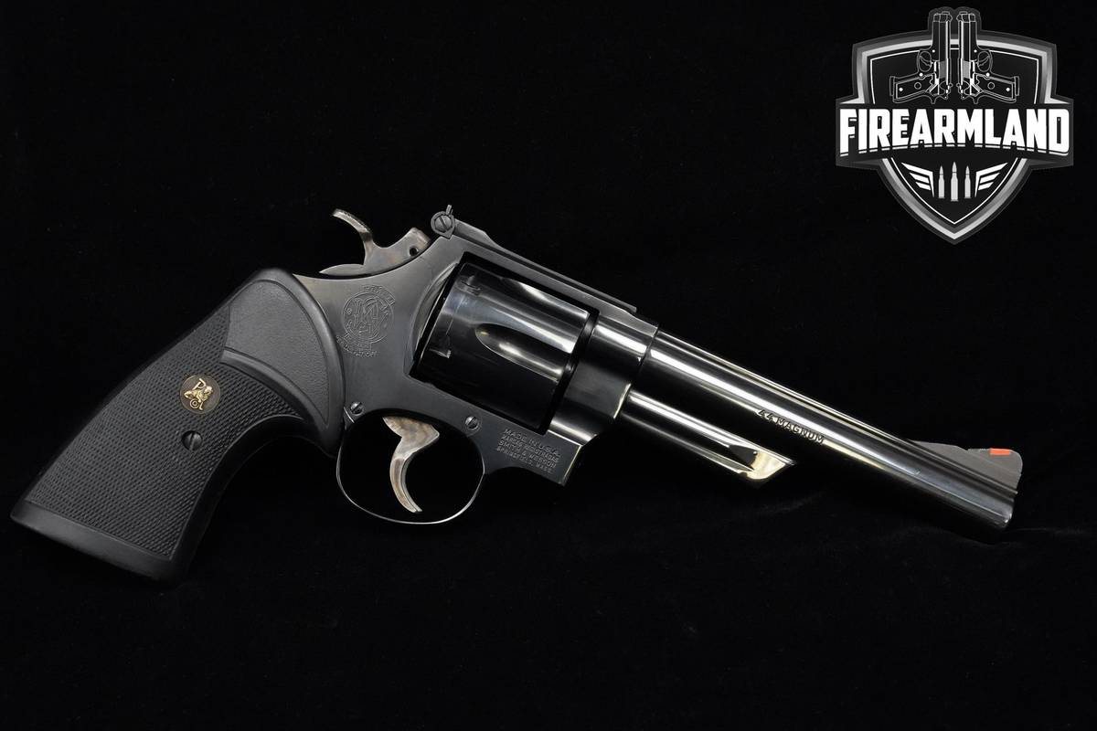 1987 Smith & Wesson (S&W) Model 29-3 44 Magnum 6" Blued S&W 29-3 DA/SA