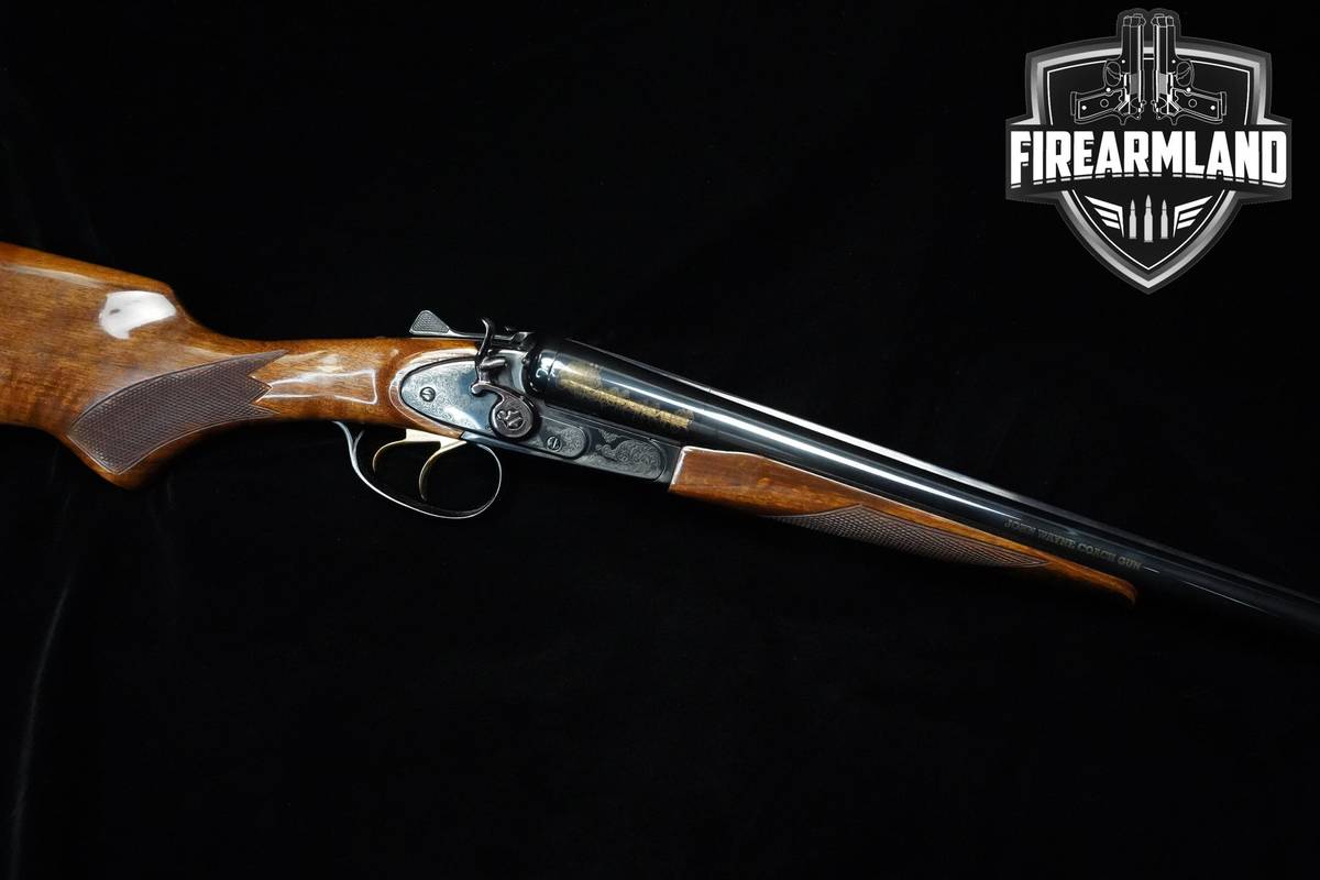 2004 EAA Baikal IZH43K America Remembers John Wayne Coach Gun 12-Gauge EAA