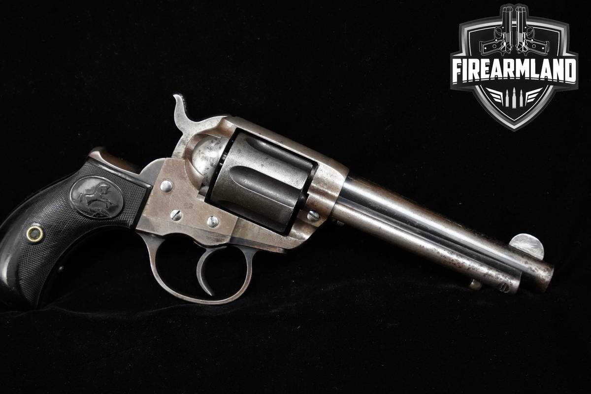 1899 Colt Model 1877 Lightning 38 Long Colt 4.5" Blued 1877 DA/SA M1877