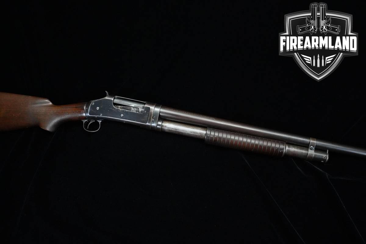 1943 Winchester Model 97 Riot 12-Gauge 20" Blued Winchester 97 1897 2-3/4"