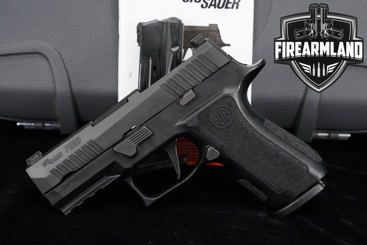 Sig Sauer P320 XCompact 9mm 3.6" P-320 Optic-Ready +2 MAGS & ORIG CASE