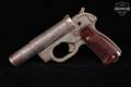 Waffenfabrik Hugo Schneider AG (HASAG) Leuchtpistole 42 26.5 mm Light Grey Galvanized in Fair Condition Image 4