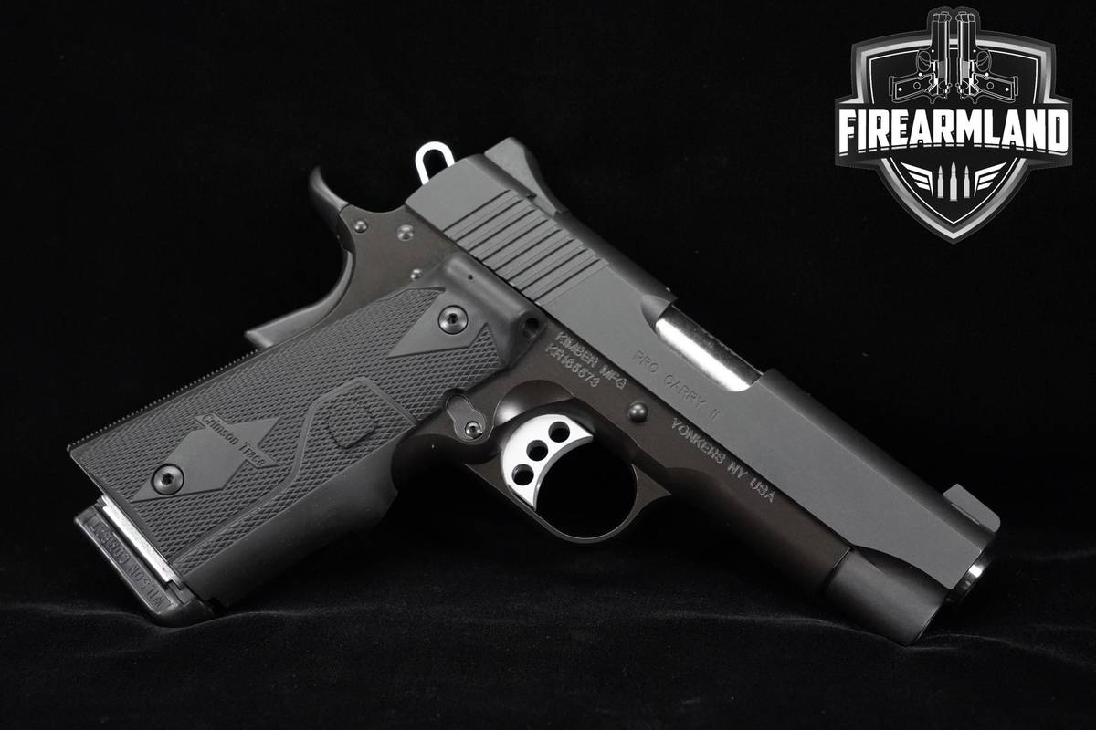 Kimber Pro Carry II 45 ACP 1911 4" Two-Tone Gray +2 MAGS & ORIG CASE