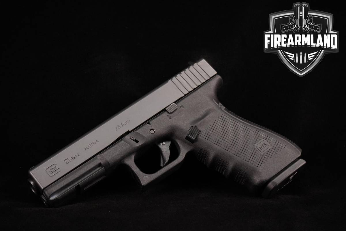 Glock 21 Gen4 45 ACP 4.61" Glock G21 G-21 Gen-4 +3 MAGS & ORIG CASE