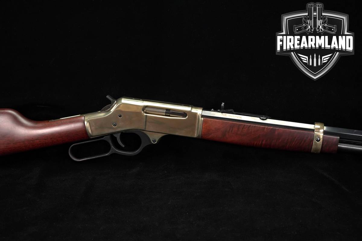 Henry Brass Lever Action 30-30 20" Blued Octagonal & Walnut Cowboy-Style