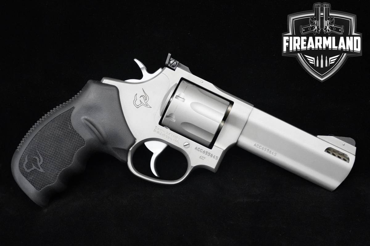 Taurus Model 627 Tracker 357 Magnum 4" Matte Silver Taurus 627 M627 DA/SA