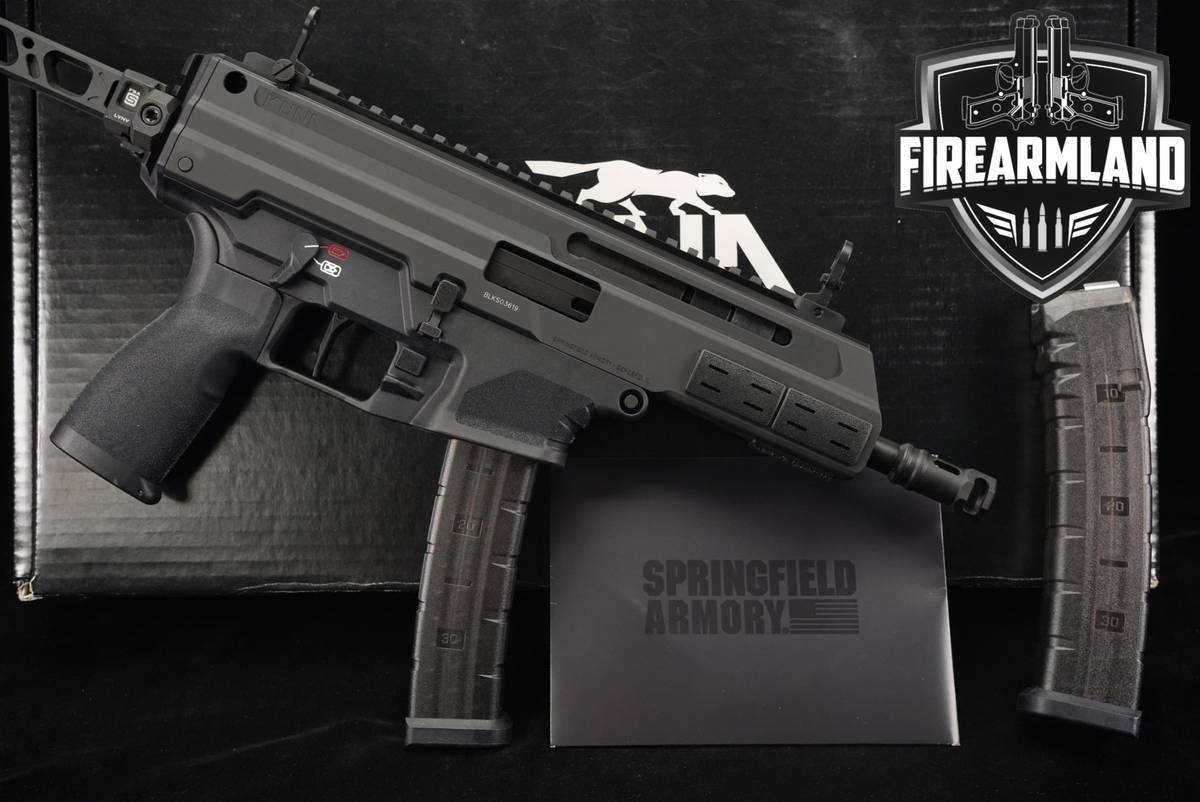 Springfield Armory Kuna Pistol Strike Industries FSA 9mm +2 MAGS, ORIG BOX