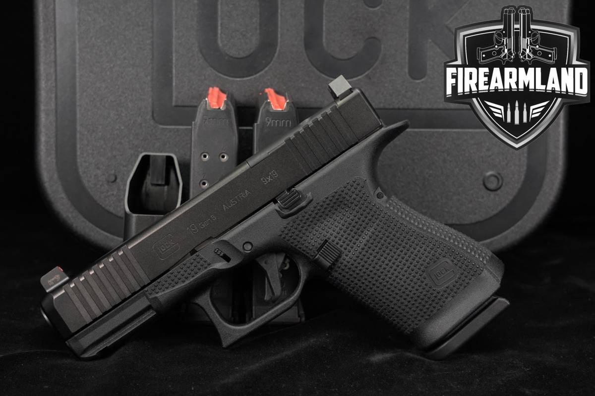 Glock 19 Gen6 Optic-Ready 9mm G19 Gen-6 +3 MAGS & ORIG CASE