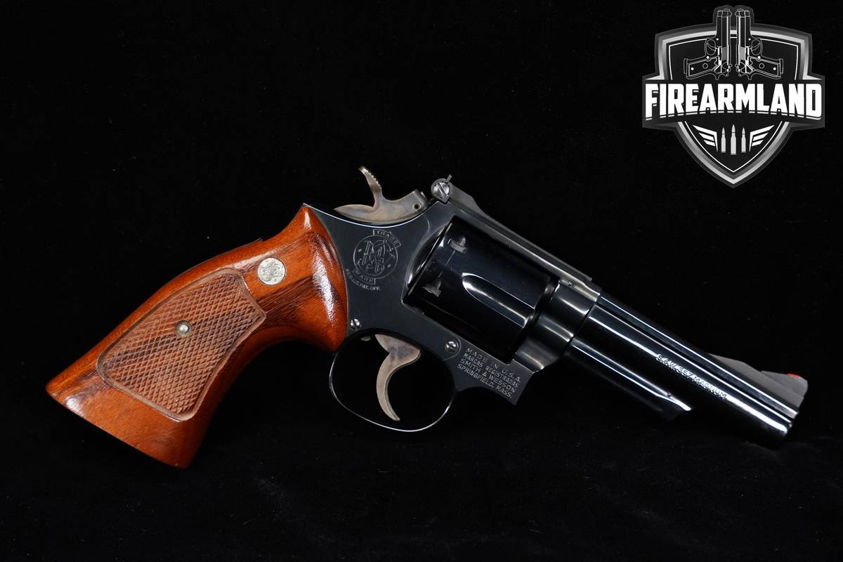 1979 Smith & Wesson S&W Model 19-4 357 Magnum 4" Blued DA/SA Revolver