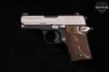 Sig Sauer P938 SAS; Custom Shop; Ambidextrous Safety 9mm Luger Two-Tone Stainless & Black in Very Good Condition Image 3