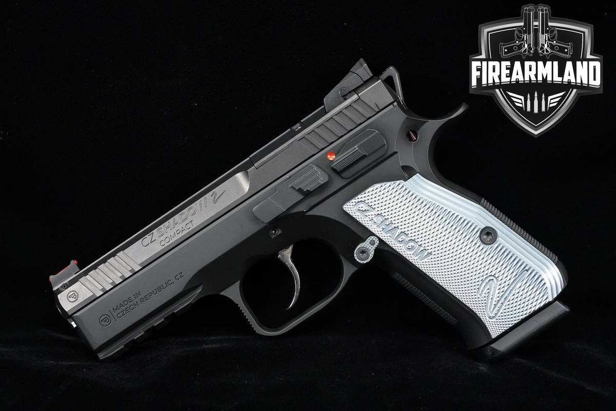 CZ Shadow 2 Compact OR 9mm 4" CCW Defense Optic-Ready +TWO MAGS & ORIG CASE
