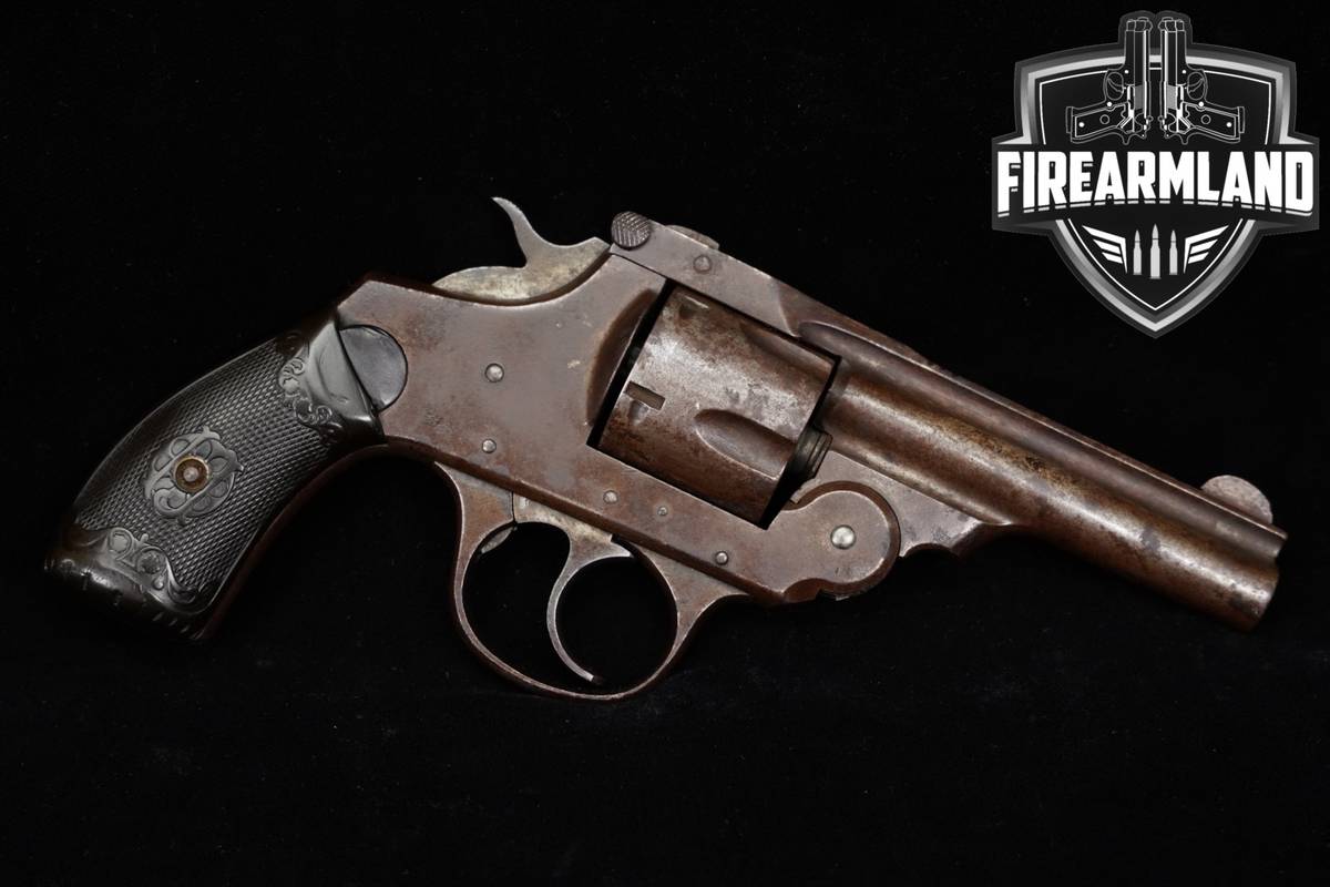 1897-1908 Iver Johnson Safety Automatic Revolver Second Model, Large Frame