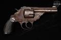 1897-1908 Iver Johnson Safety Automatic Revolver Second Model, Large Frame .38 S&W Black in Poor Condition Image 2