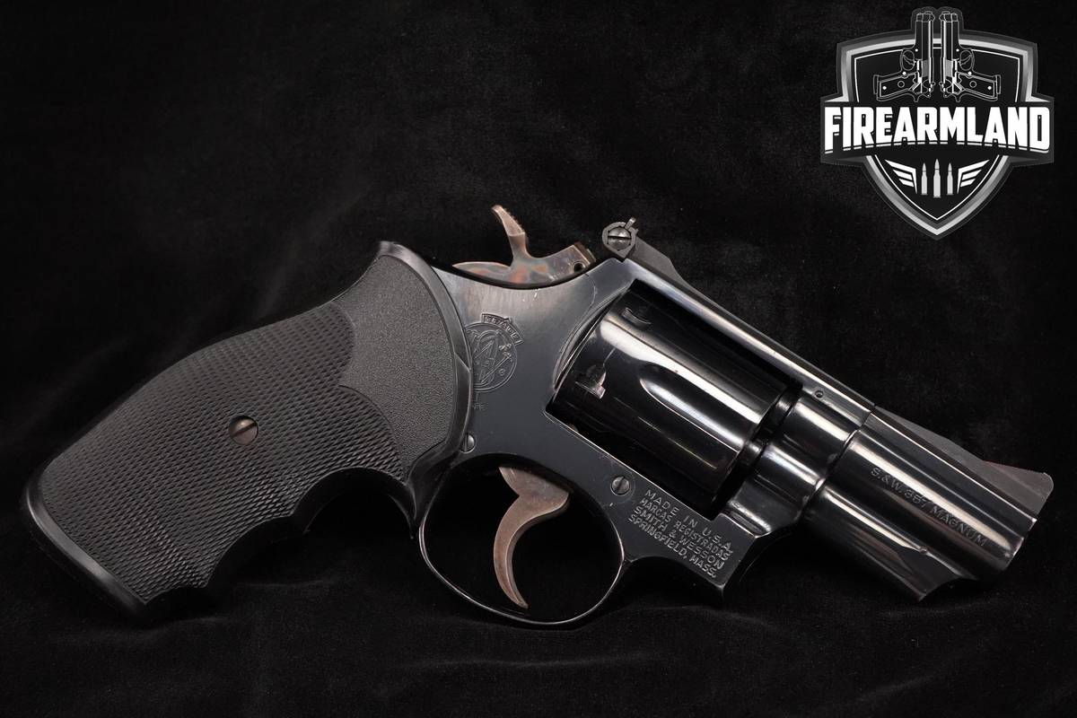 VINTAGE! Smith & Wesson S&W Model 19-3 Combat Magnum 357-Mag 2.5" +HOLSTER
