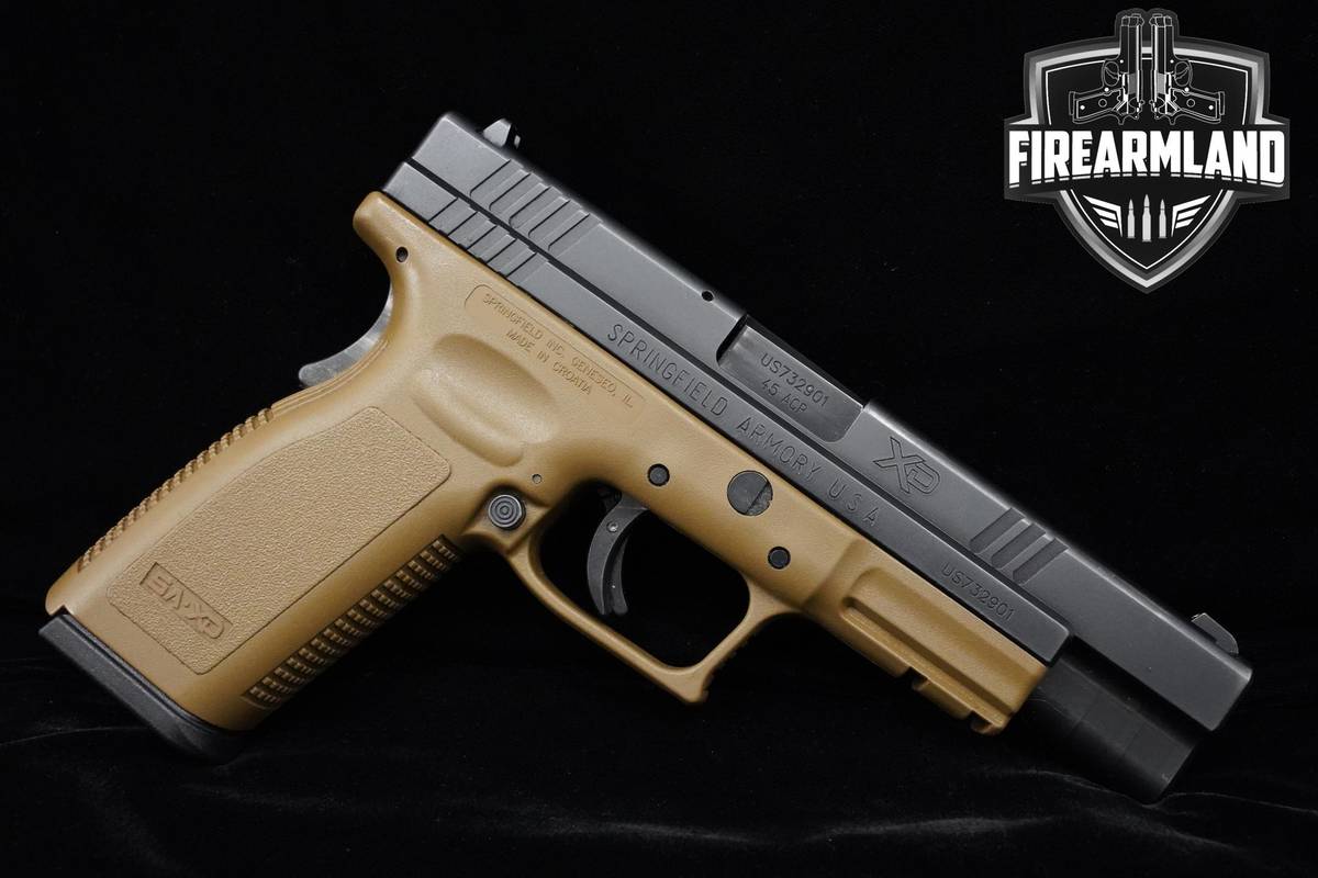 Springfield Armory XD-45 Tactical 45 ACP 5" XD-45 XD45 +2 MAGS & ORIG CASE