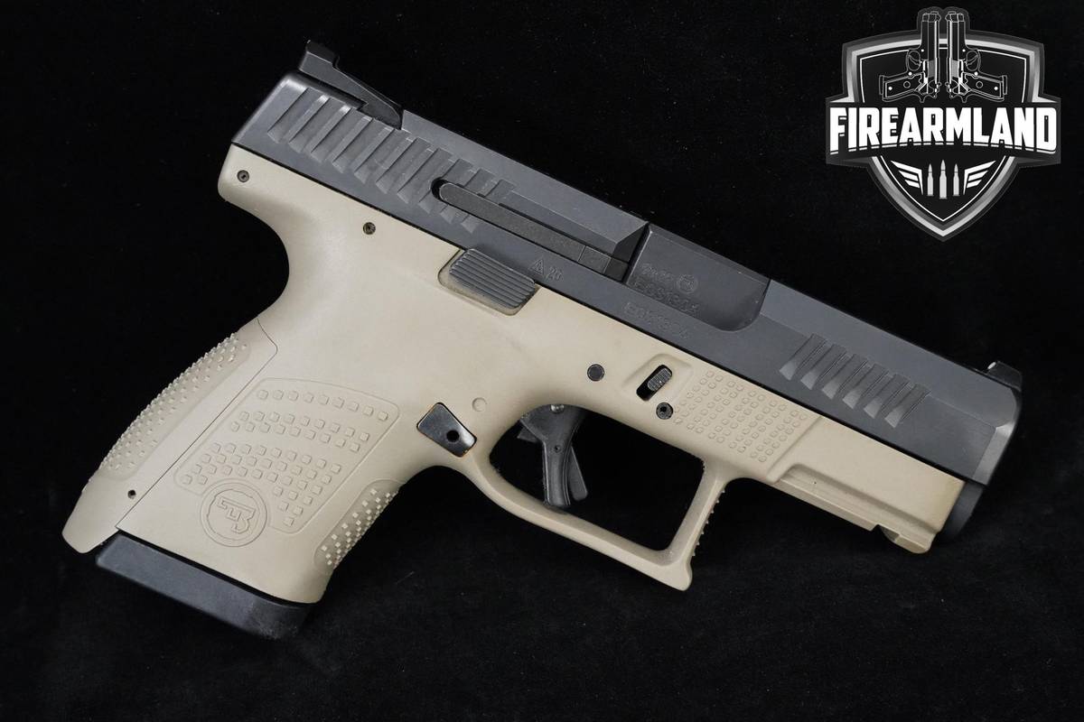 CZ P-10 S 9mm Black/FDE CZ P10S P-10-S P-10S +3 MAGS & ORIG CASE